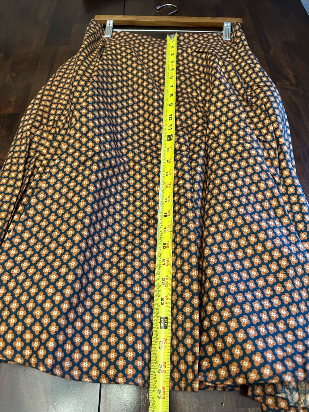 NWT Large Unique Vintage Tulip B. 70’s A-Line MIDI Skirt - Picture 9 of 9